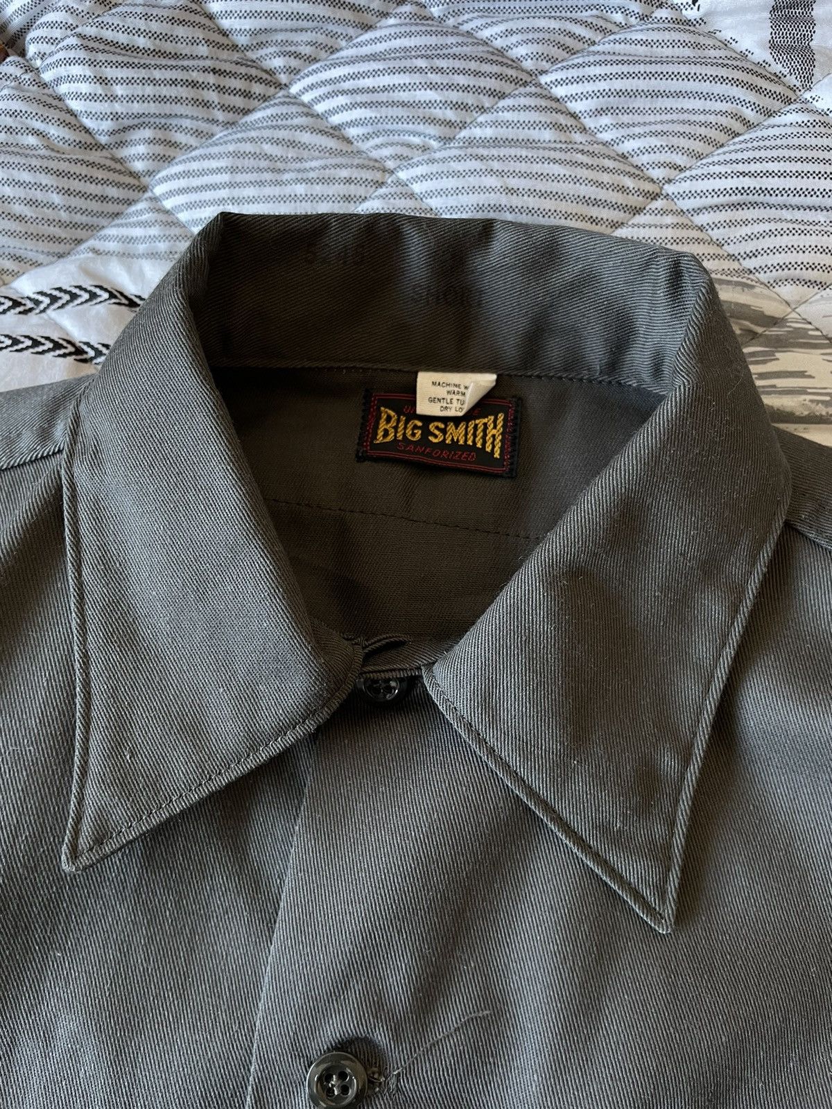 Vintage Vintage 60s Big Smith Sanforized Button Up Size US M / EU 48-50 / 2 - 5 Thumbnail