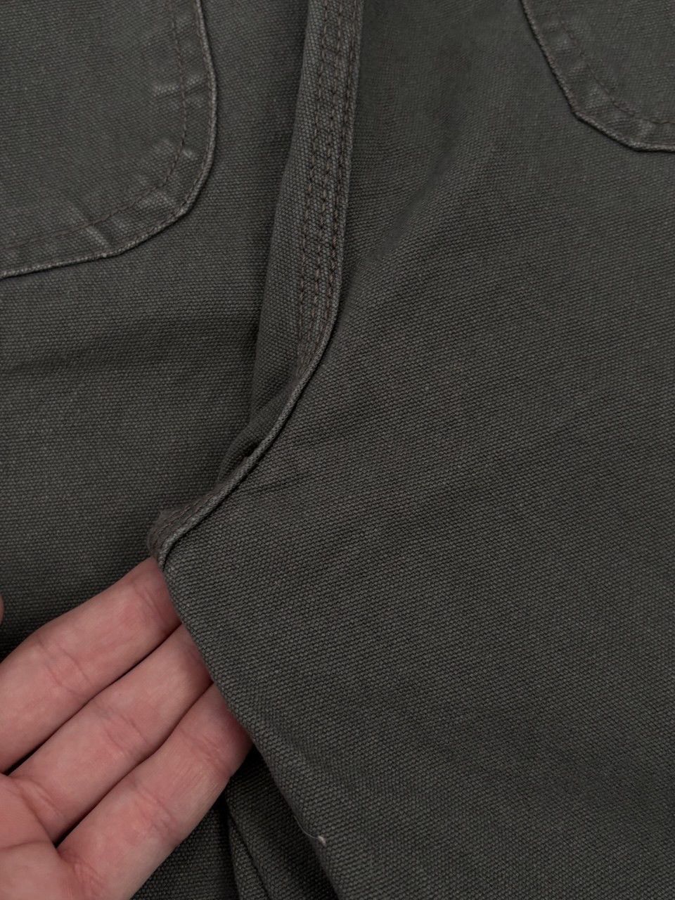 Carhartt Double Knee Duck Canvas Moss Green Carpenter Pant