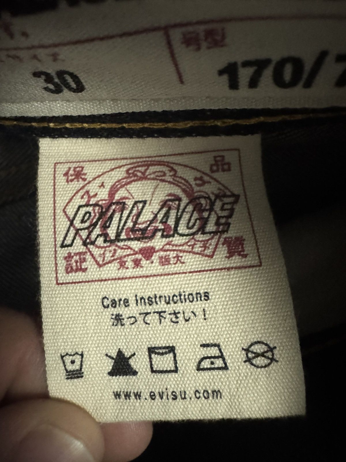 Evisu × Palace 2017 Palace x Evisu jeans Size US 30 / EU 46 - 9 Thumbnail