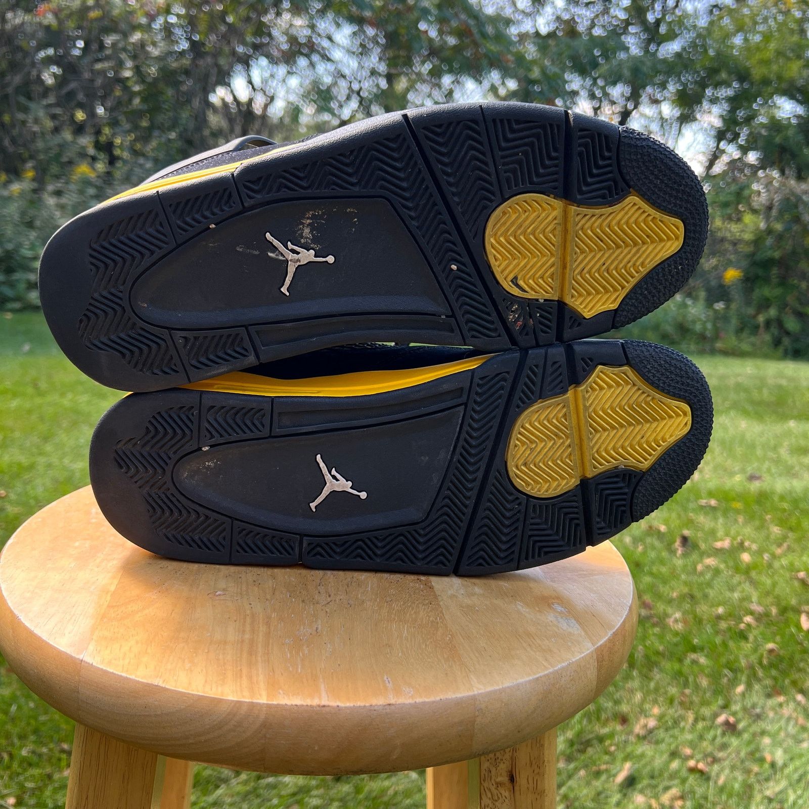 Jordan Brand × Nike Size 11 - Nike Air Jordan 4 Retro Thunder 2023 Men's Shoes Size US 11 / EU 44 - 7 Thumbnail