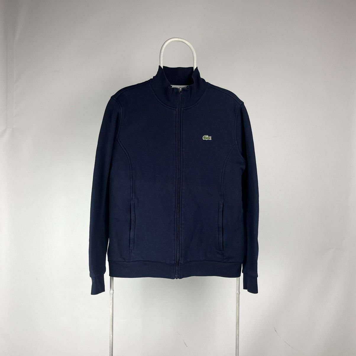 Lacoste Lacoste track jacket cotton full zip sweatshirt size Medium Size US M / EU 48-50 / 2 - 1 Thumbnail