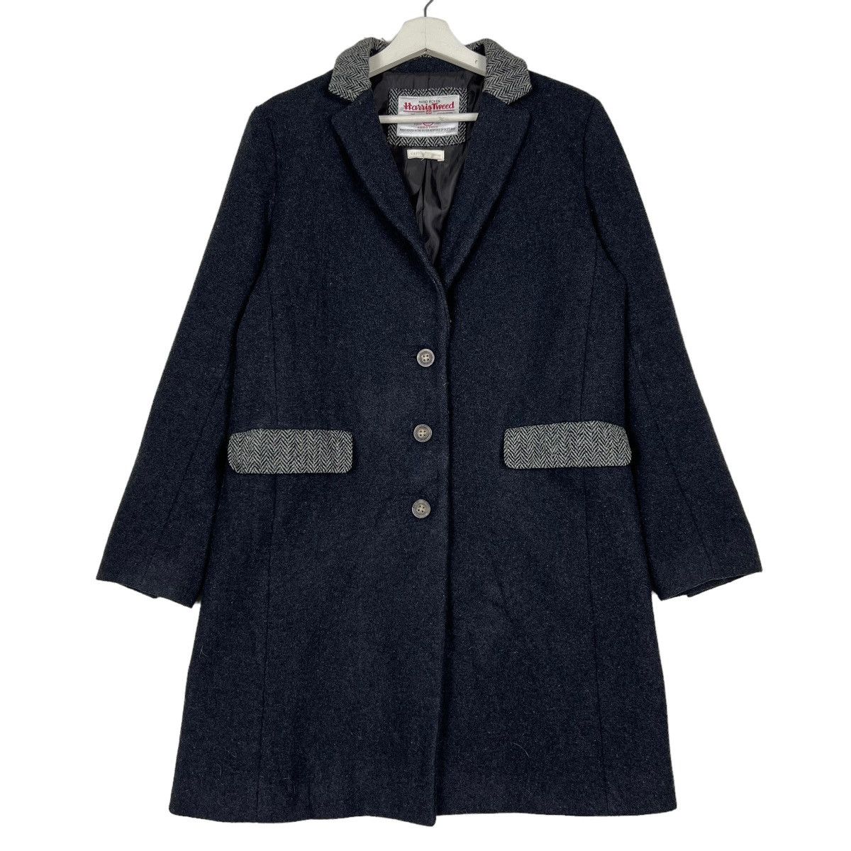 Harris Tweed 🔥 HARRIS TWEED EARTH MUSIC & ECOLOGY VIOLET LABEL COAT Size US S / EU 44-46 / 1 - 1 Thumbnail