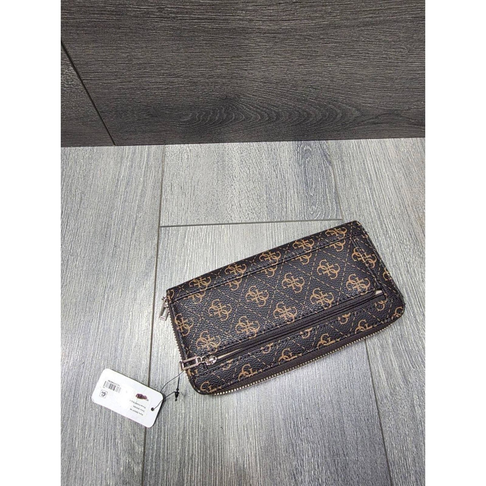 Guess Guess women's Wallet with the brand logo Brown B000617 Size ONE SIZE - 2 Thumbnail