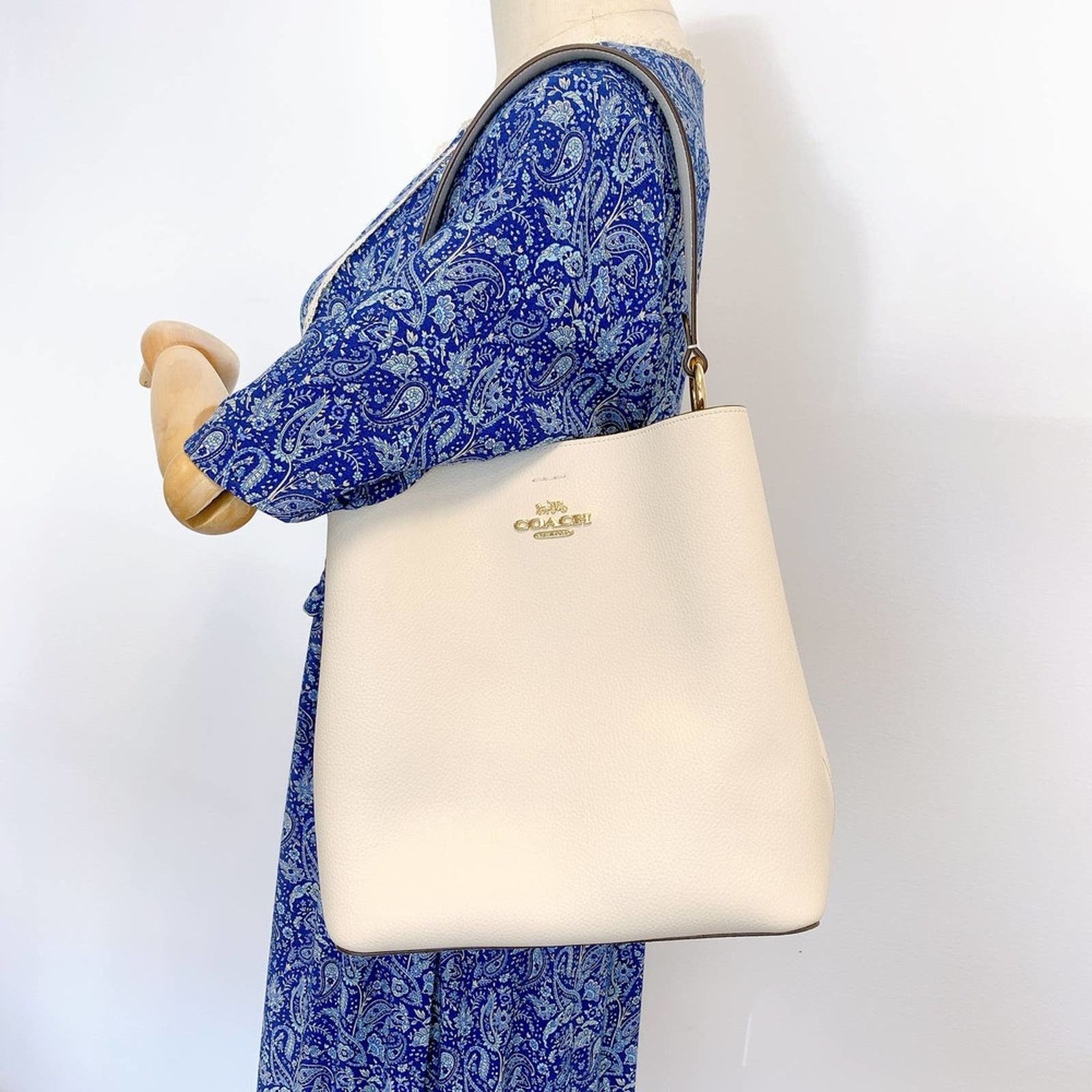 Coach Coach 91122 Leather Town Bucket Bag Size ONE SIZE - 7 Thumbnail