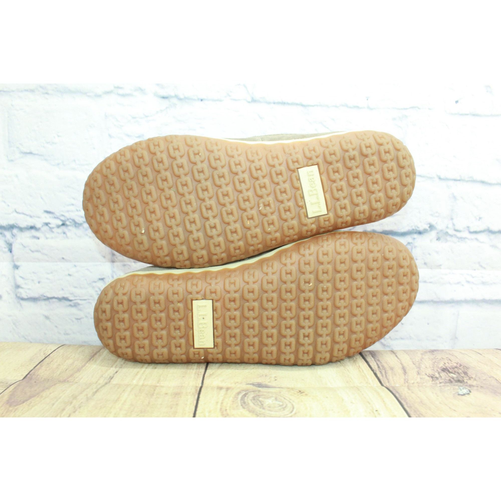 L.L. Bean × Maine Mountain Moccasin LL Bean Dark Cement Suede Lined Mountain Moccasin Slippers Size US 9 / IT 39 - 9 Thumbnail