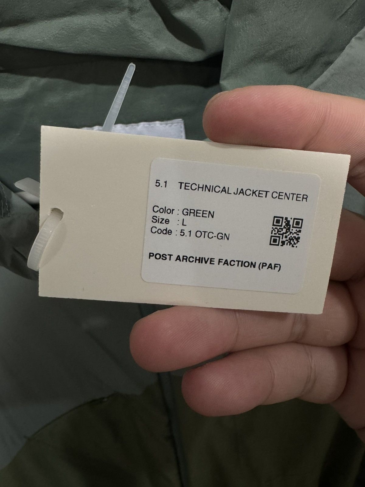 POST ARCHIVE FACTION (PAF) Post Archive Faction (PAF) 5.1 Technical Center Jacket Size US L / EU 52-54 / 3 - 5 Thumbnail