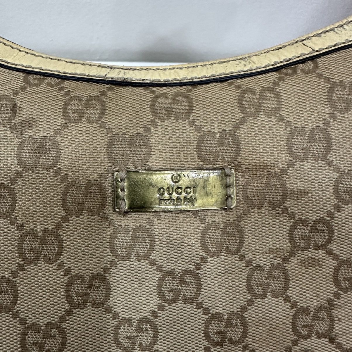 Gucci GUCCI GG HALF MOON CANVAS CROSSBODY BAG 18 Size ONE SIZE - 12 Thumbnail