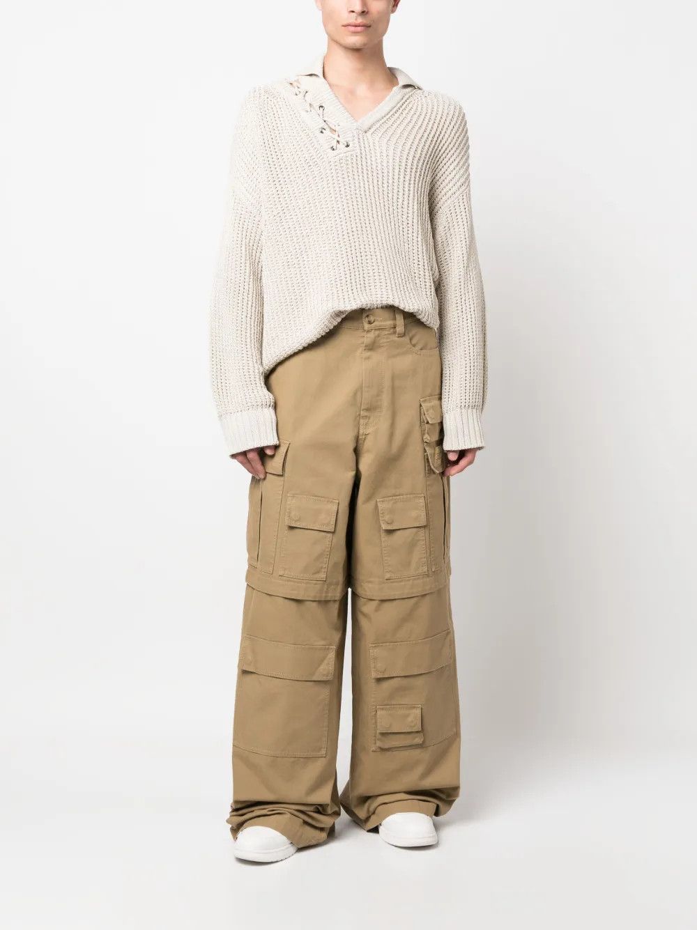 Ambush Design o1tko10426 Cargo Pants in Beige Size US 30 / EU 46 - 2 Thumbnail