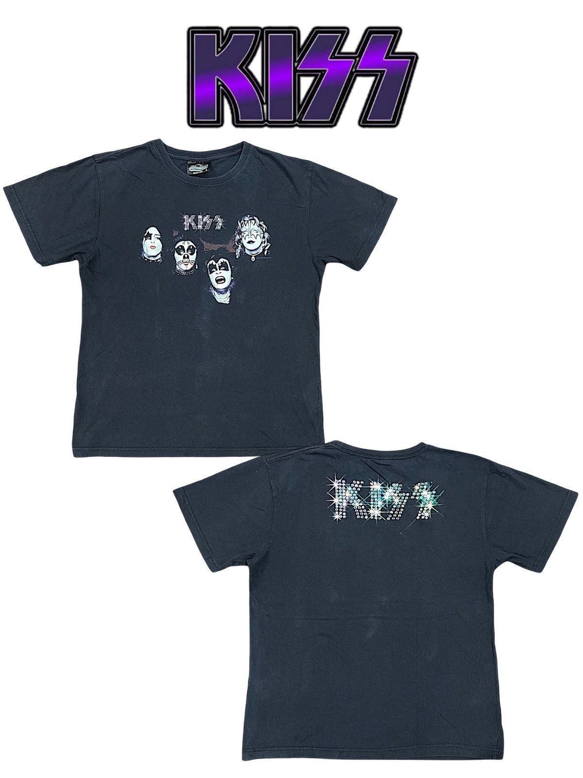 Band Tees Y2K '00 Vintage KISS Winterland Band Tee Size US L / EU 52-54 / 3 - 1 Thumbnail