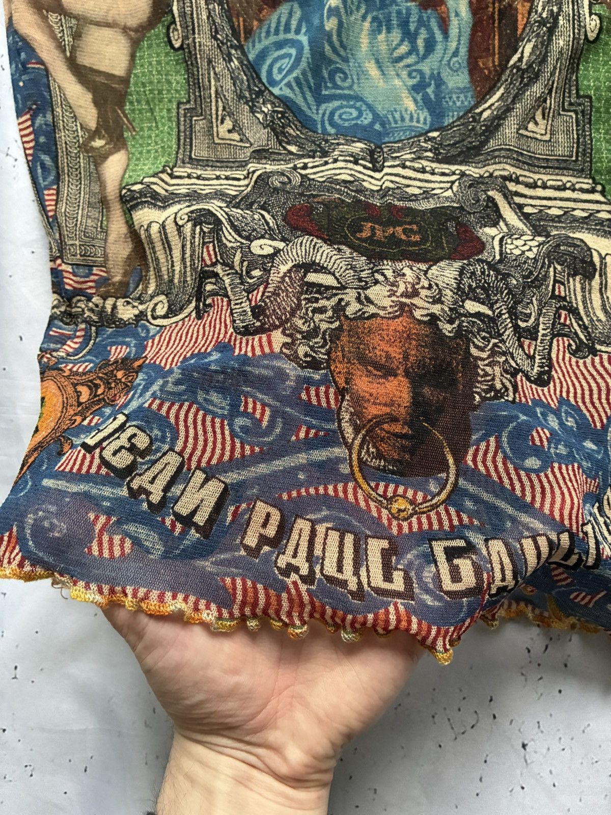 Jean Paul Gaultier SS1994 Cabaret Tattoo Top Size S / US 4 / IT 40 - 9 Thumbnail
