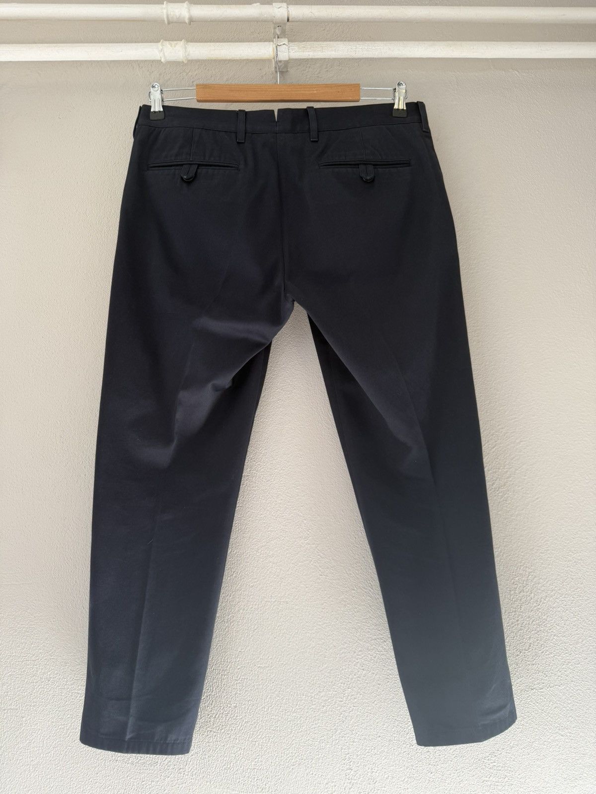 Prada Prada Slim Navy Cotton Trousers Tailored Fit Size US 34 / EU 50 - 8 Thumbnail