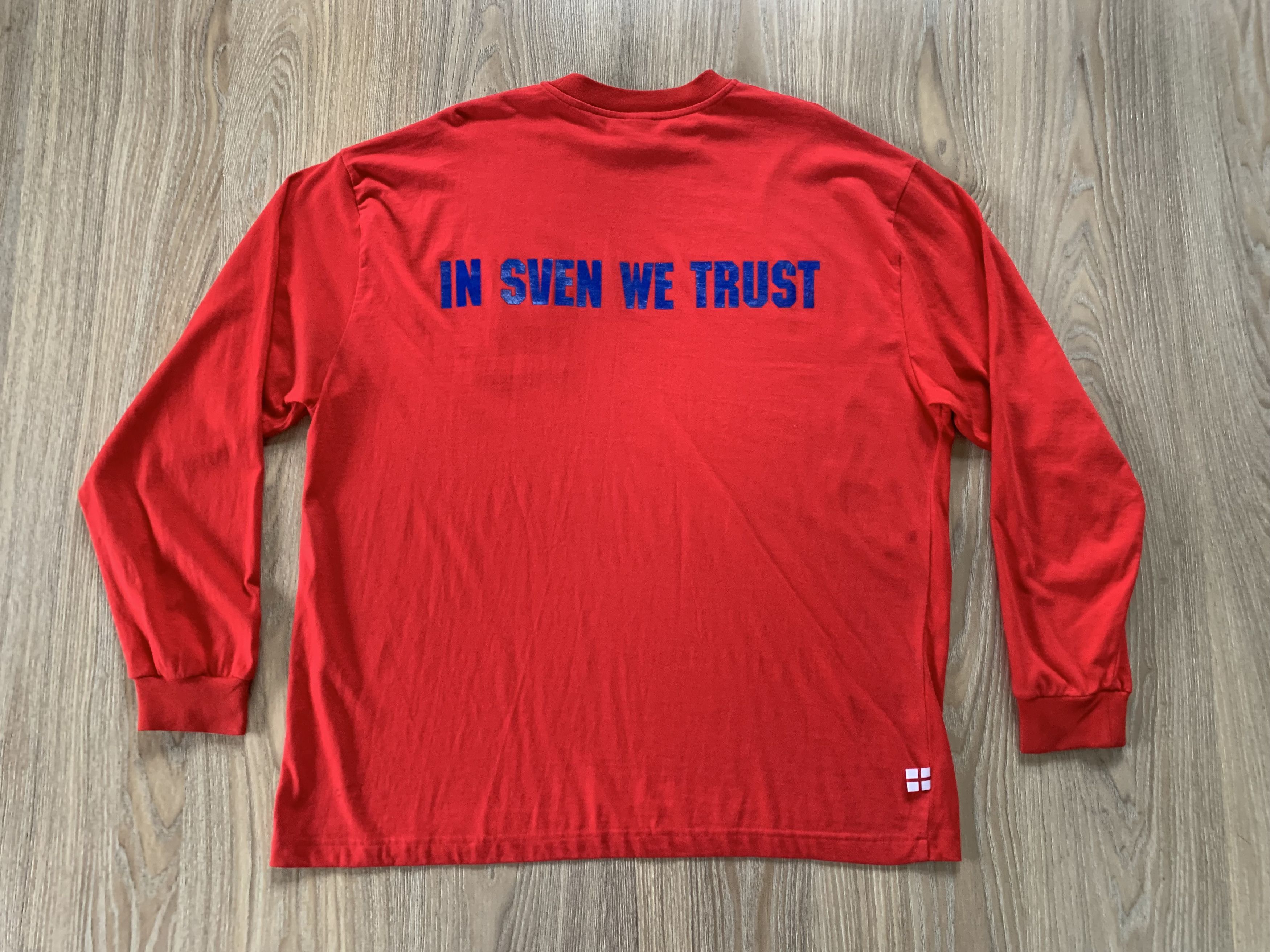 Vintage Vintage England National Team 2003 Red Long Sleeve Size US XL / EU 56 / 4 - 3 Thumbnail