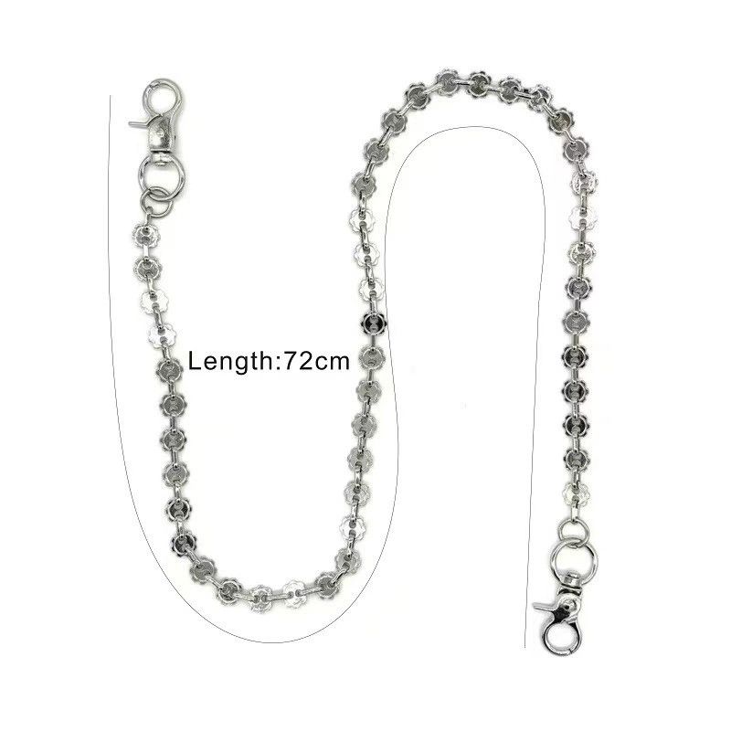 Vintage Retro hip-hop punk style jeans waist chain Size ONE SIZE - 4 Thumbnail