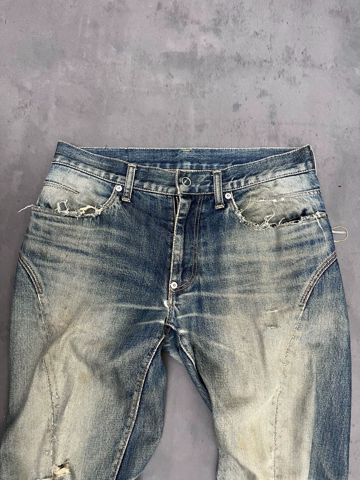 Undercover undercover 10aw Cut jeans-2508 Size US 32 / EU 48 - 3 Thumbnail