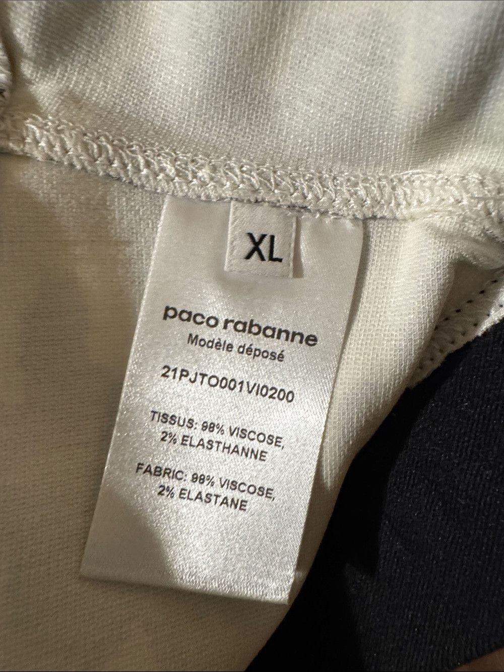 Paco Rabanne Leopard-Print Racerback Sports Bra in Beige and Black Size XL / US 12-14 / IT 48-50 - 8 Thumbnail