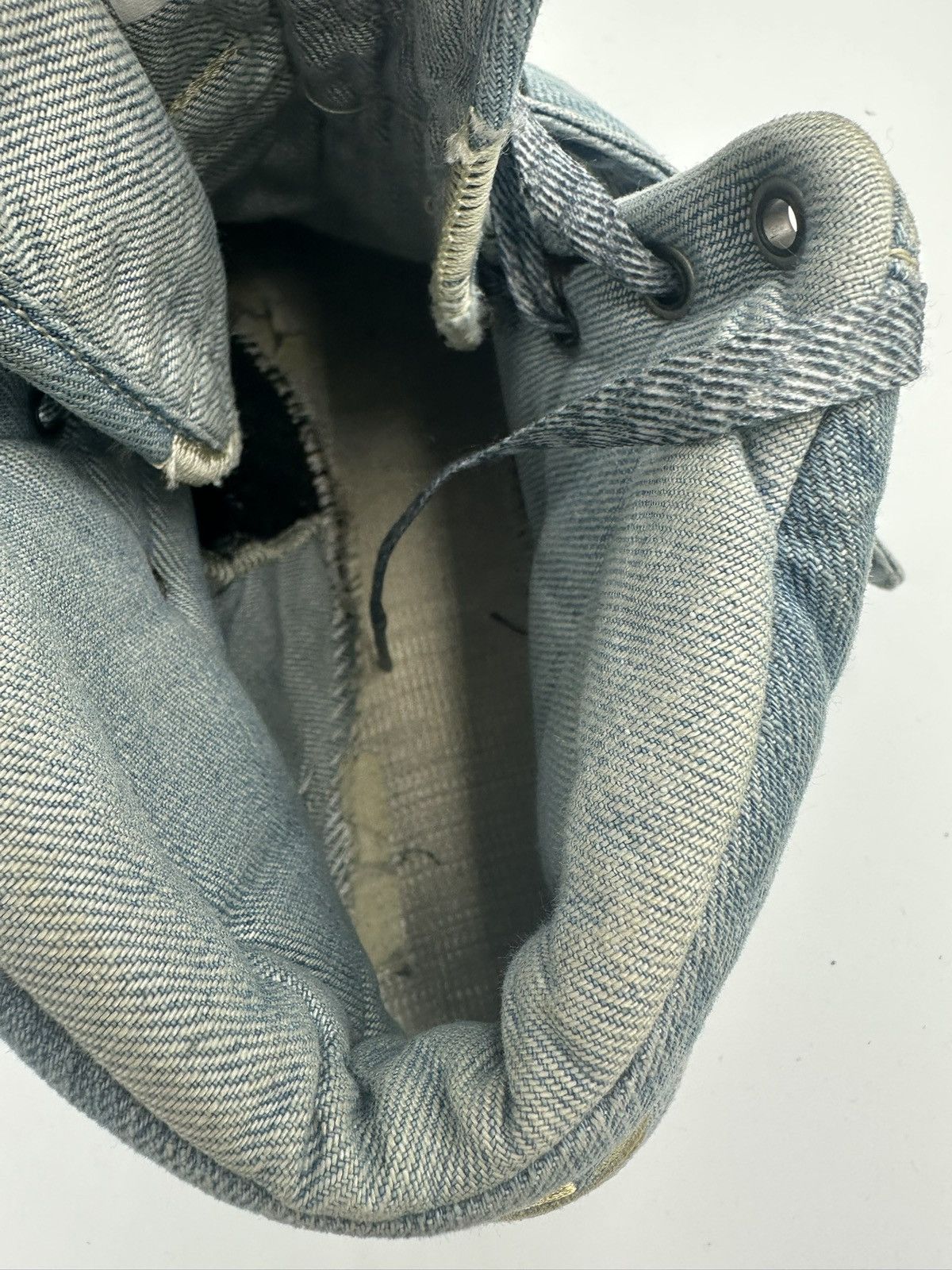Adidas Jeremy Scott x Adidas Denim Wings Size US 12.5 / EU 45-46 - 9 Thumbnail