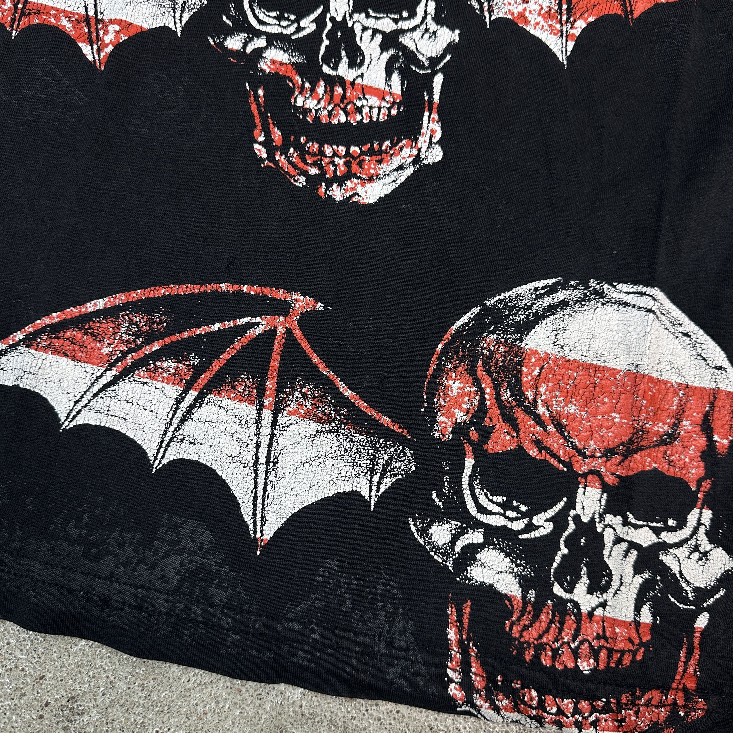 Vintage Longsleeve 00s Skulls Y2K Size US S / EU 44-46 / 1 - 2 Thumbnail