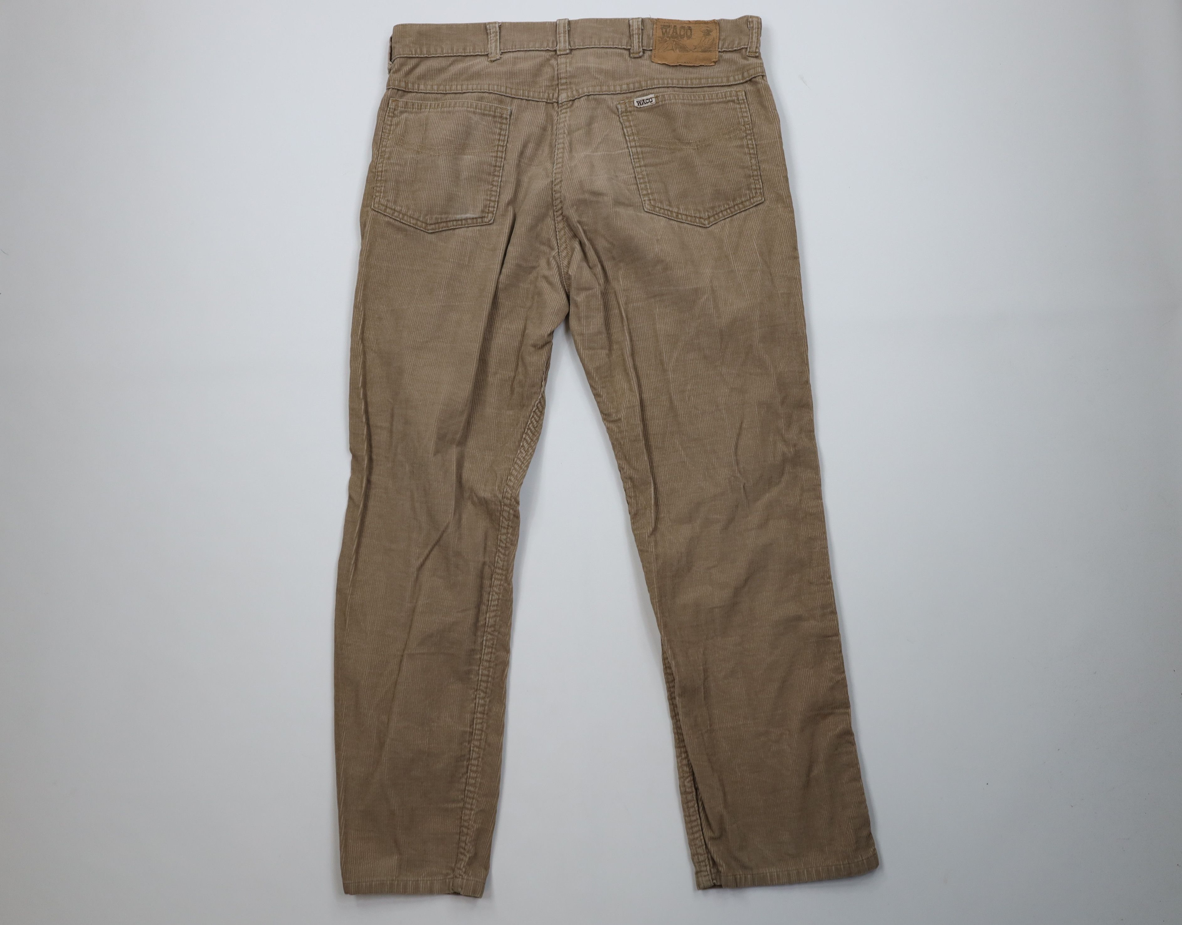 Vintage Vintage 70s Streetwear Western Flared Corduroy Pants USA Size US 36 / EU 52 - 11 Thumbnail