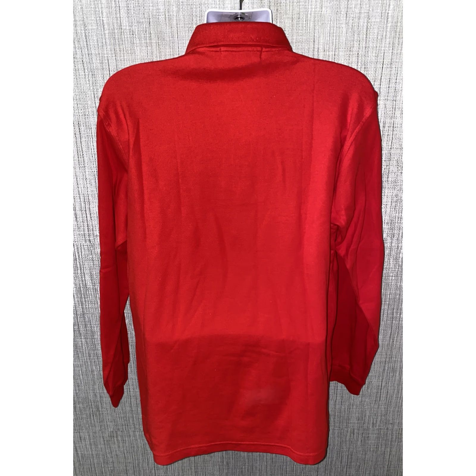 Vintage Beijing 2008 Polo Shirt Men Long Sleeve Golf 2XL Red Regular Shirt Mens Size US XXL / EU 58 / 5 - 6 Thumbnail