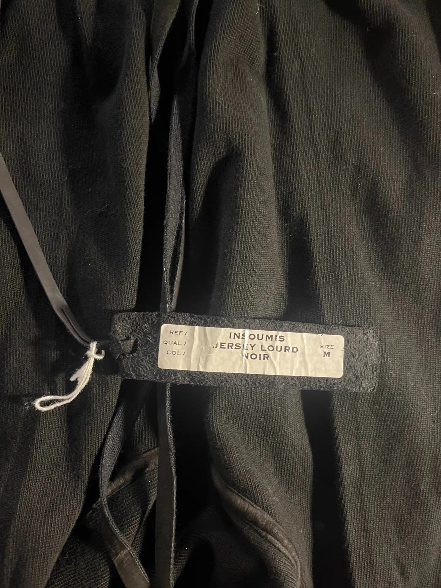 Isaac Sellam Experience Isaac Sellam 17SS Black Paneled Ruched Casual Pants Ｑ25 Size US 34 / EU 50 - 4 Thumbnail