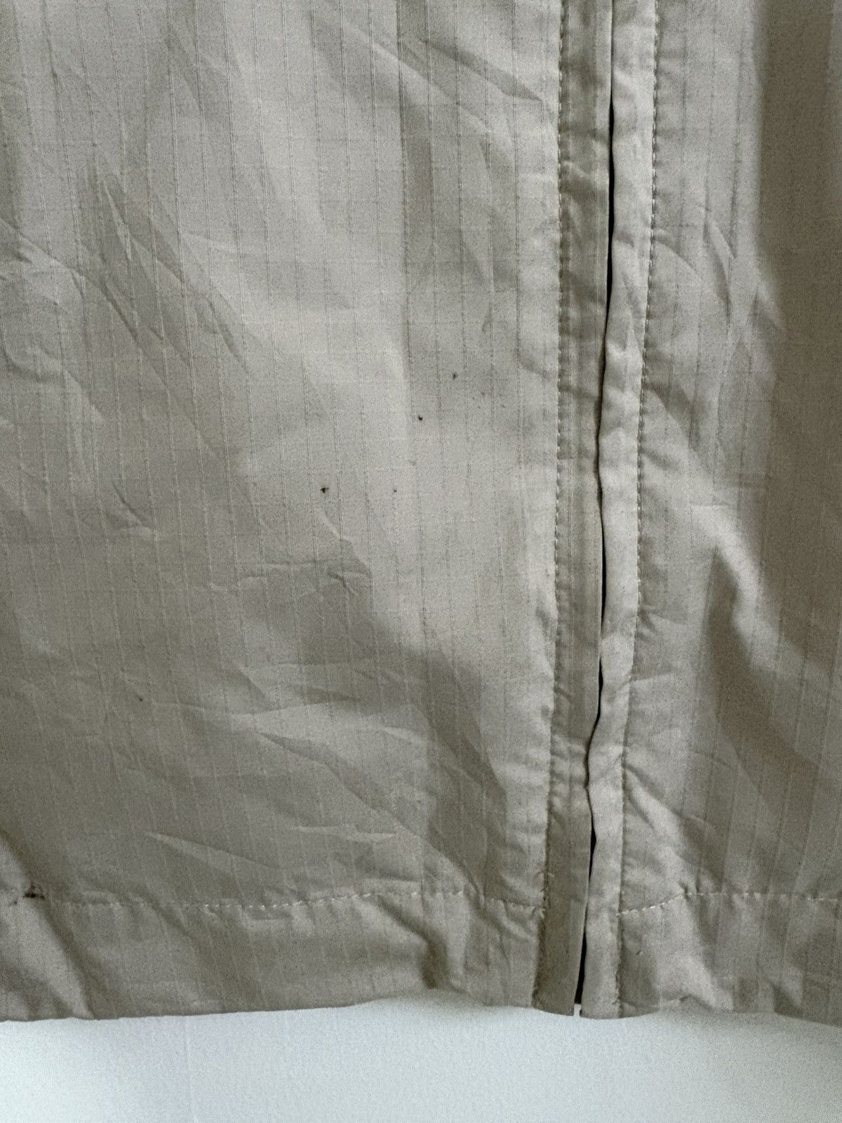 Nike Vintage Nike Beige Windbreaker Track Zip Women Jacket Size M / US 6-8 / IT 42-44 - 12 Thumbnail