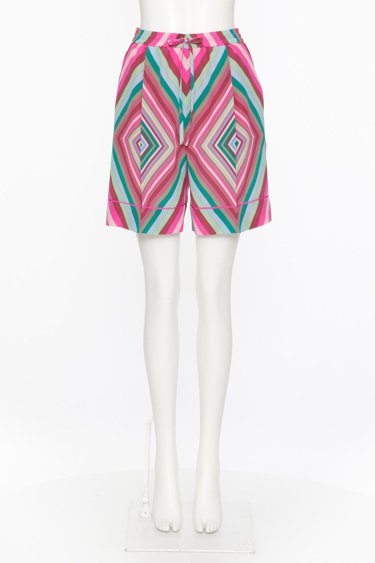 Valentino o1s1wg110525 Shorts in Multicolor Size 25" / US 0 / IT 36 - 3 Thumbnail