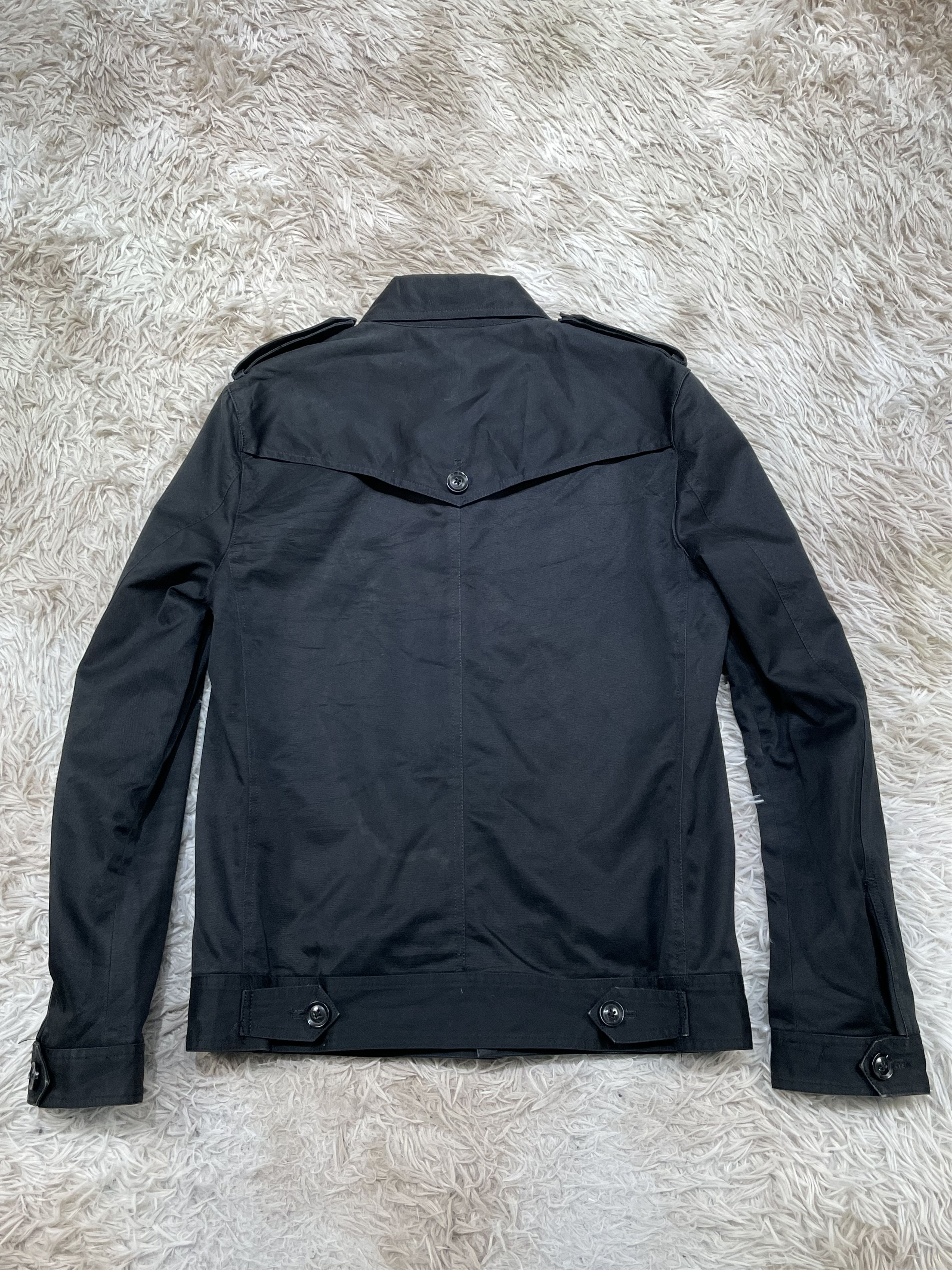 NANO universe GROUND FLOOR BLACK COTTON JACKET Size US S / EU 44-46 / 1 - 5 Thumbnail