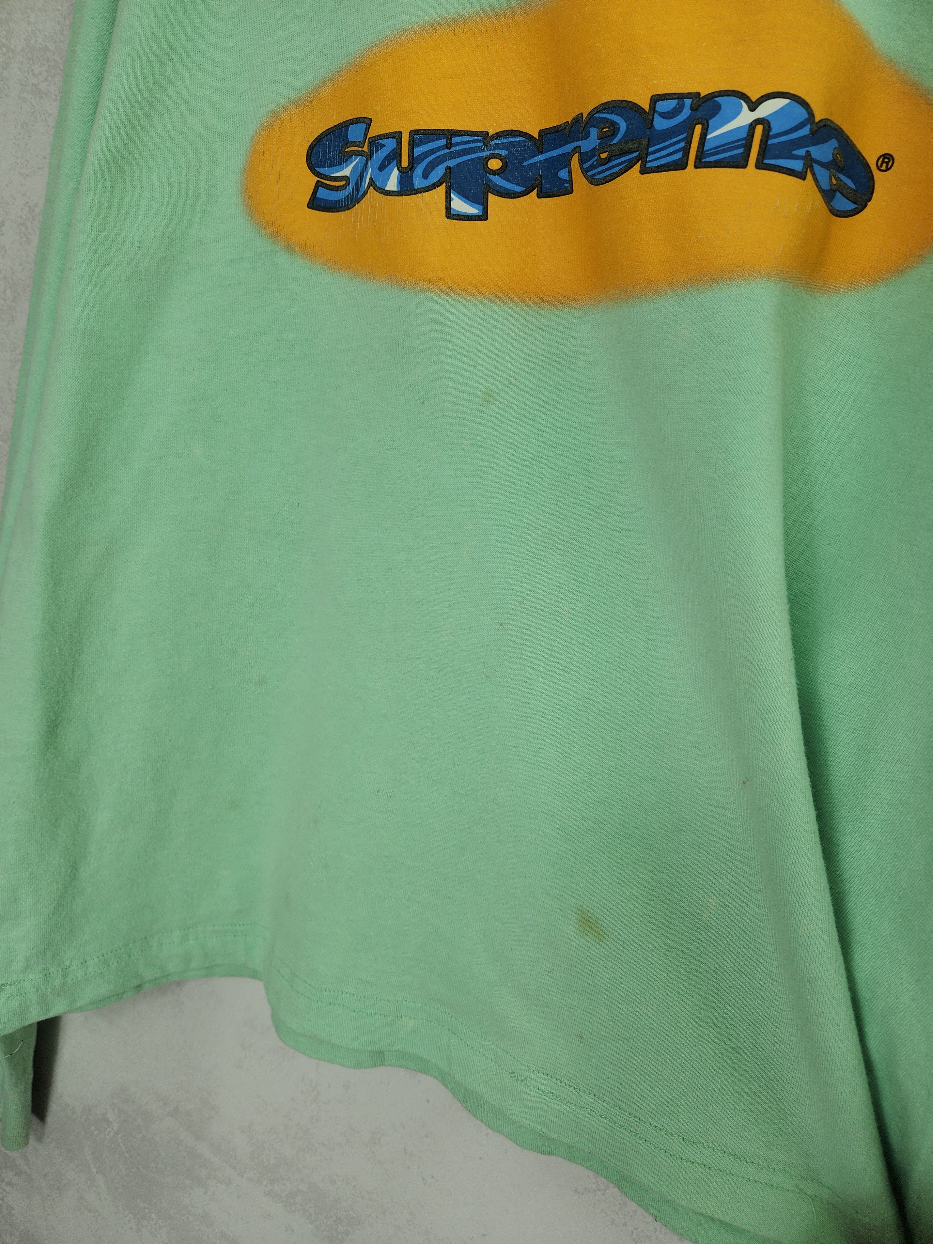 Supreme Y2k Supreme center logo oversized long sleeve Size US XL / EU 56 / 4 - 6 Thumbnail