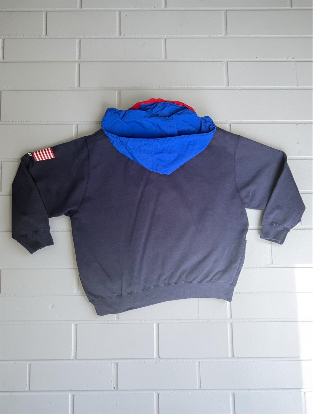 Polo Ralph Lauren Vintage Polo Ralph Lauren "USA" 1/4 Zip - Navy - Size L Size US L / EU 52-54 / 3 - 2 Thumbnail