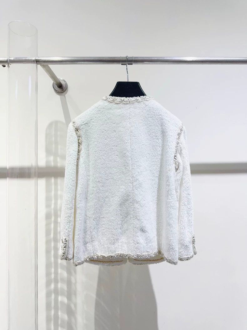 Chanel Chanel White gold four-pocket towel jacket 2503-Nextarrow Size XS / US 0-2 / IT 36-38 - 5 Thumbnail