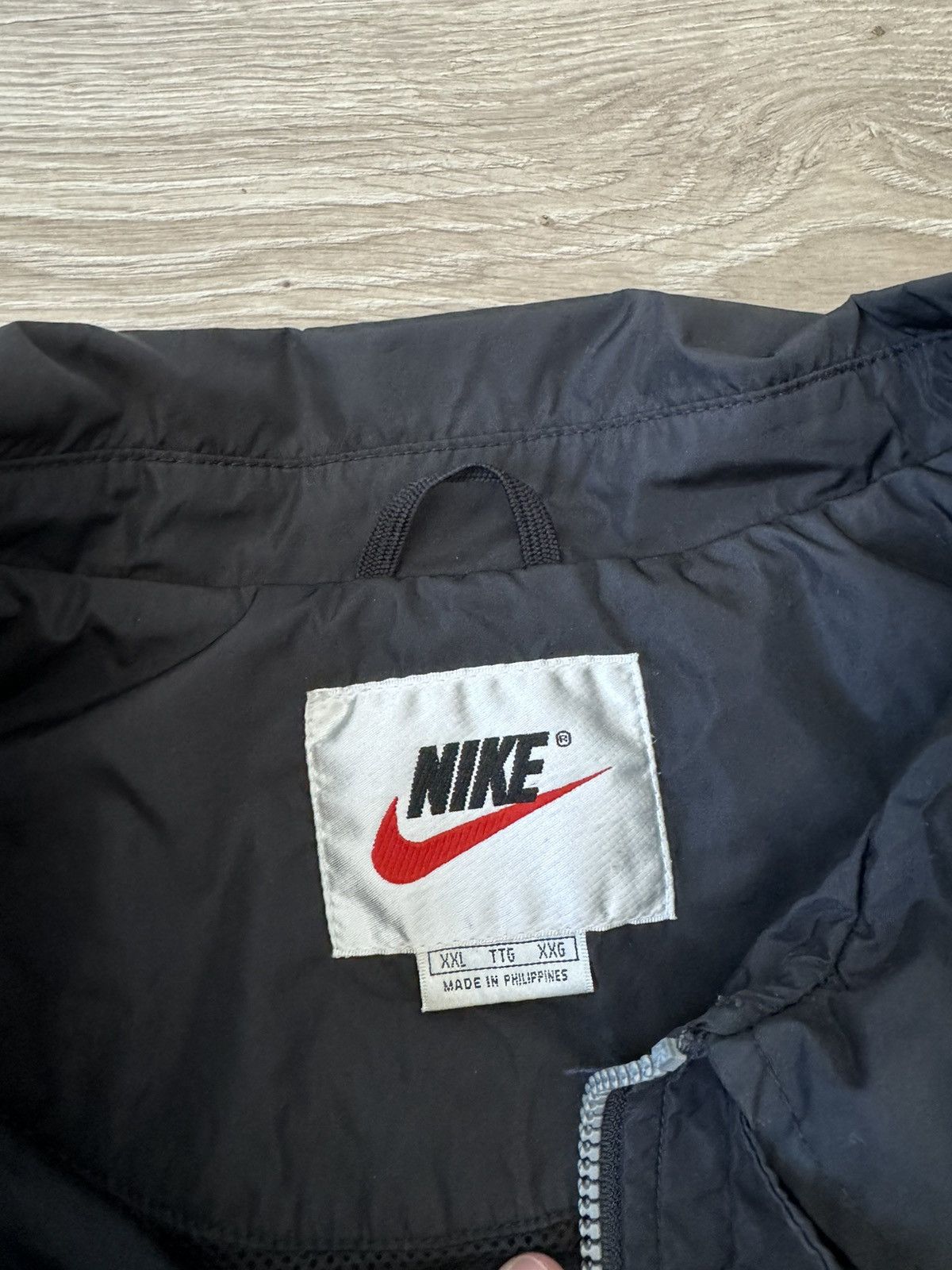 Vintage Vintage 90s Nike Swoosh Nylon Light Coat Jacket Size US XXL / EU 58 / 5 - 8 Thumbnail