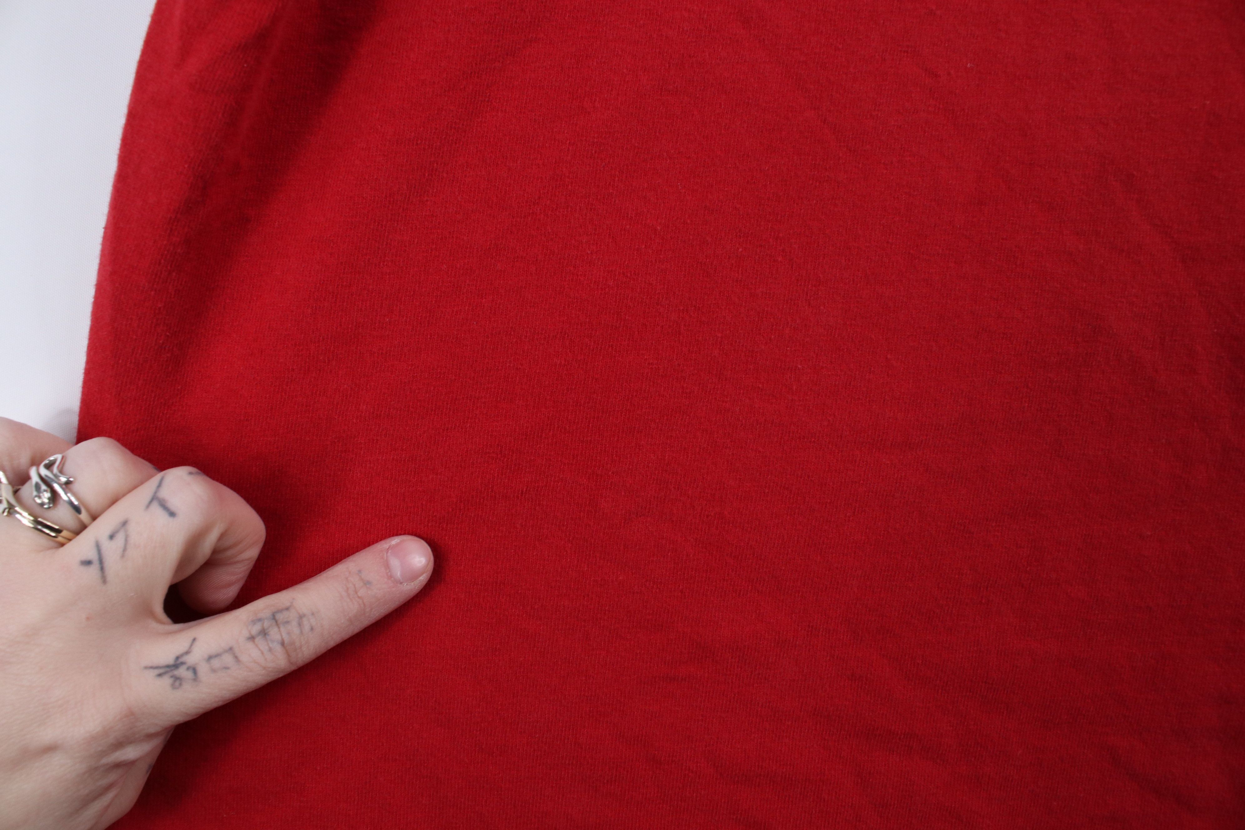 Aeropostale × Vintage Vintage 90s Y2K Aeropostale Spell Short Sleeve T-Shirt Red Size US M / EU 48-50 / 2 - 4 Thumbnail