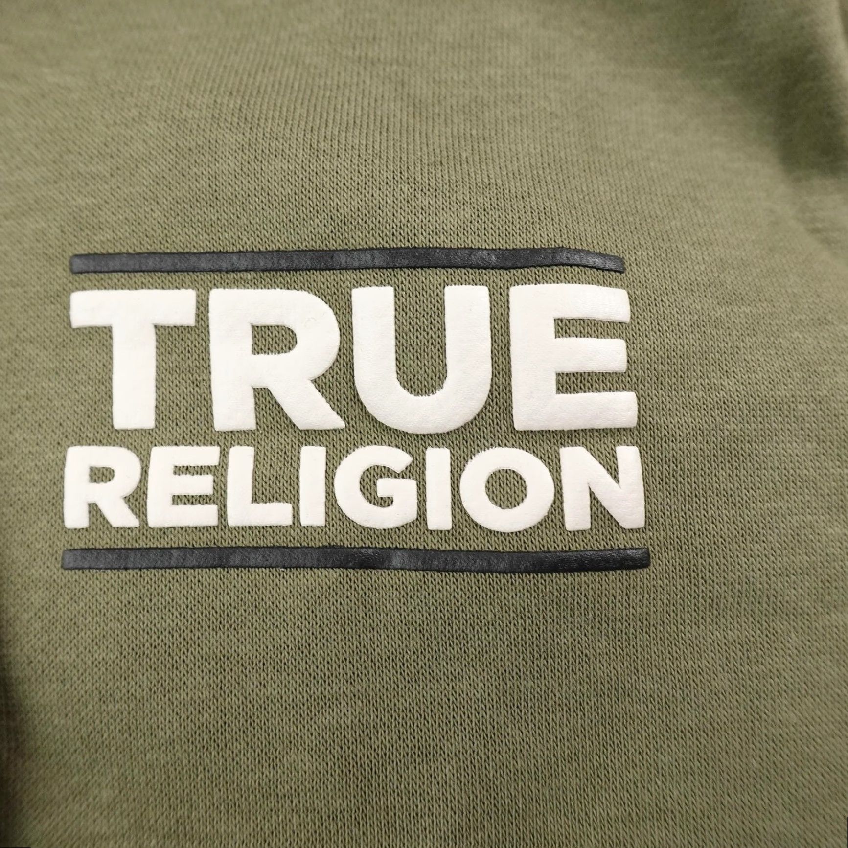 True Religion True Religion Hoodie Mens L Green Buddha Full Zip Sweatshirt Jacket Size US L / EU 52-54 / 3 - 4 Thumbnail