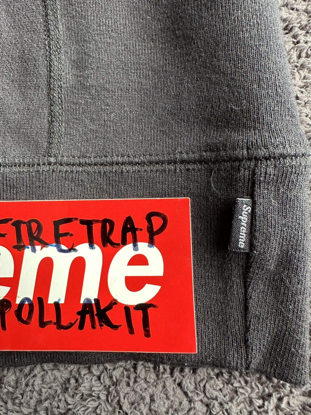 Comme des Garcons SHIRT × Supreme Supreme CDG Box Logo Hoodie Size XL Used 9/10 Size US XL / EU 56 / 4 - 10 Thumbnail