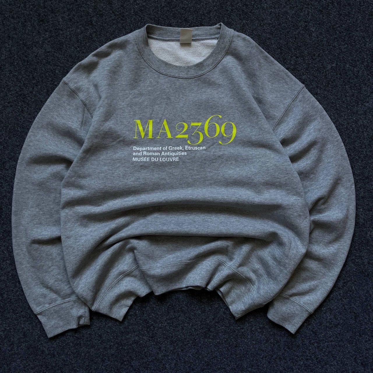 Uniqlo VTG Mans Peter Saville & Louvre Museum Uniqlo Sweatshirts Size US M / EU 48-50 / 2 - 2 Thumbnail