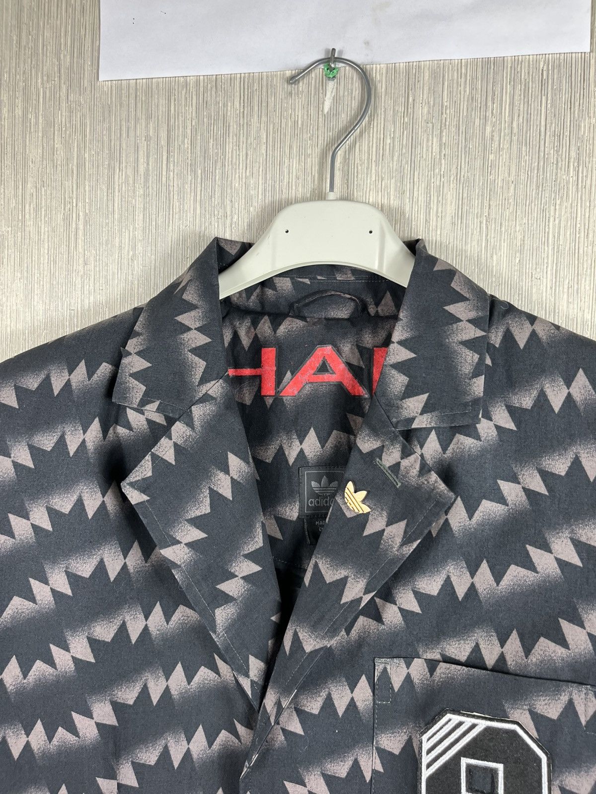 Adidas × Vintage Vintage Adidas blazer jacket y2k monogram sharp pin 9 logo Size US S / EU 44-46 / 1 - 9 Thumbnail
