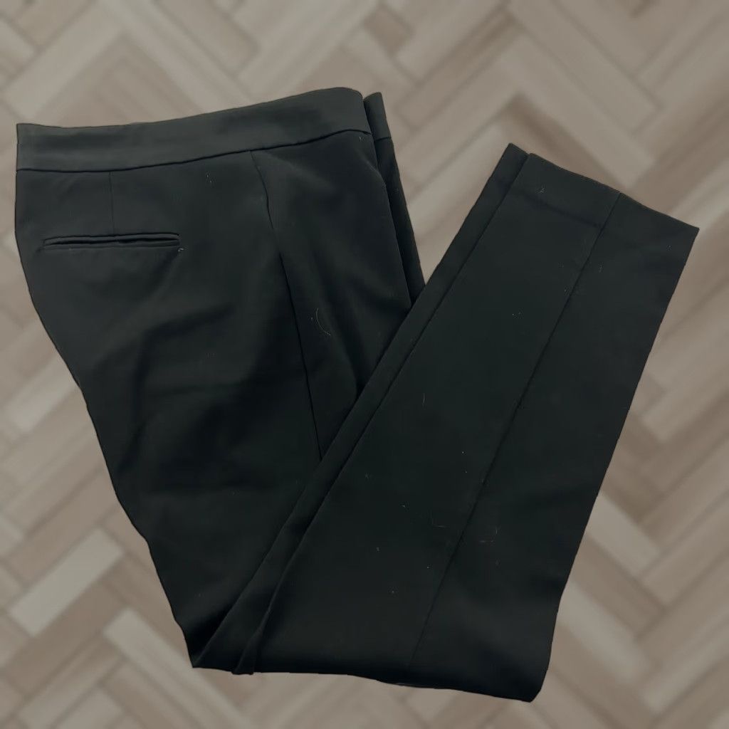 Ann Taylor Ann Taylor Pants Women's 4 Tapered Black Dress Pants Womens Size 27" / US 4 / IT 40 - 1 Thumbnail