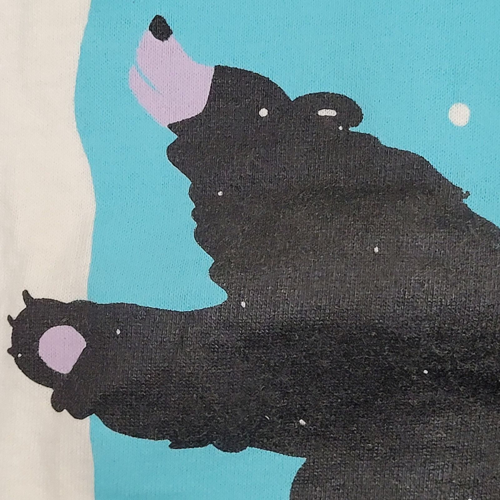 Fruit Of The Loom VTG 90s Ice Skating Polar Bear Shirt Small 18x25 White USA Size US S / EU 44-46 / 1 - 4 Thumbnail