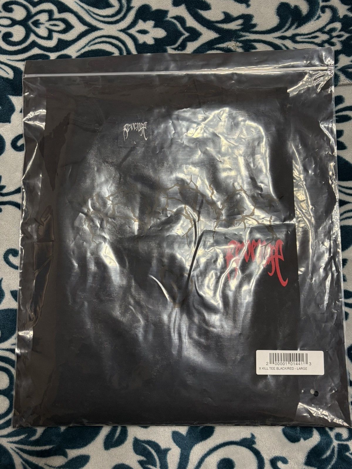 Revenge Revenge X Kill Tee Black/Red Size US L / EU 52-54 / 3 - 5 Thumbnail