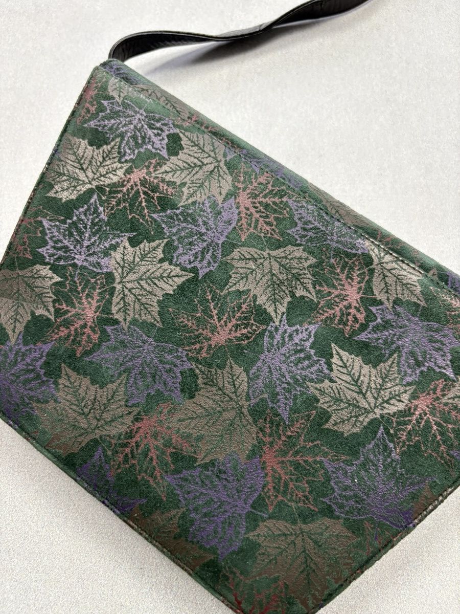 Bally Bally Vintage Floral Suede Crossbody Bag Made in Italy Size ONE SIZE - 7 Thumbnail