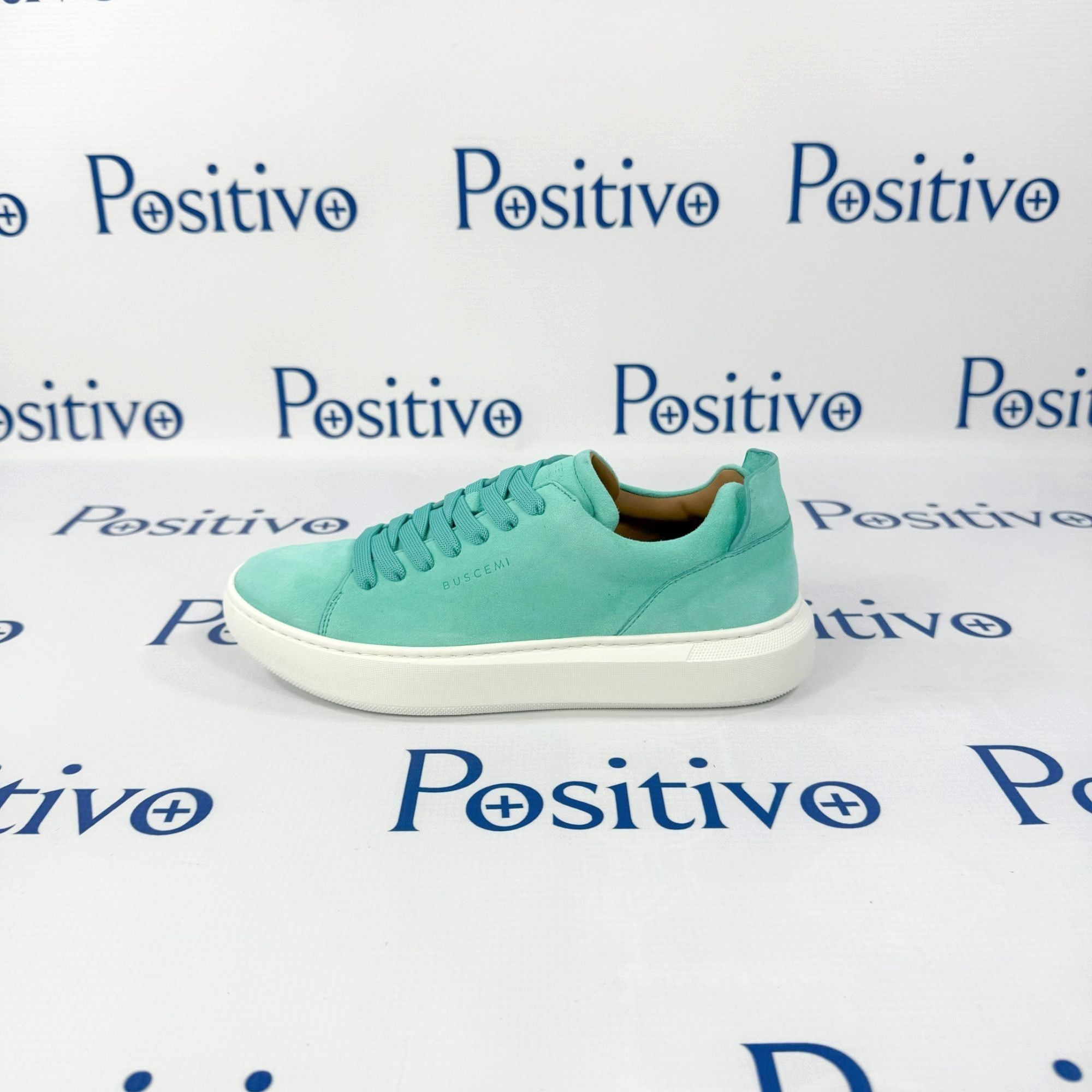 Buscemi Buscemi Uno Camoscio Turquiose Leather Sneakers US 5 EU 35 Size US 5 / IT 35 - 1 Thumbnail