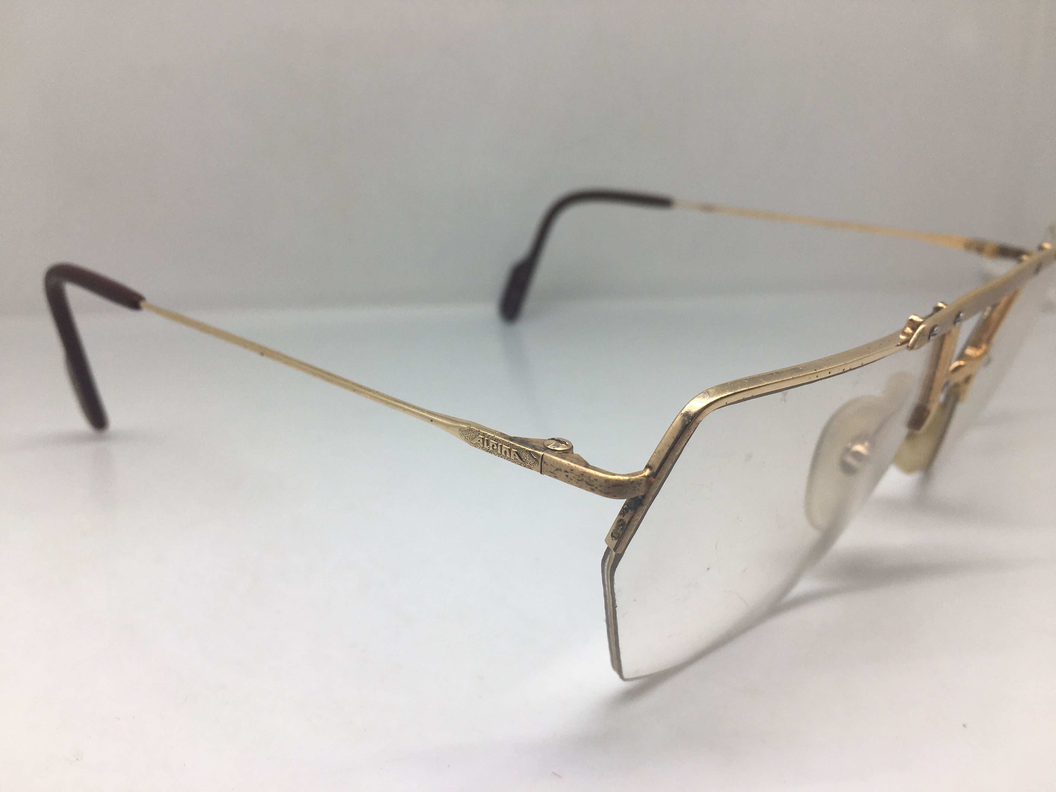 Vintage Vintage Alpina FM50 Aviator Eyeglasses Frame W.Germany Size ONE SIZE - 2 Thumbnail