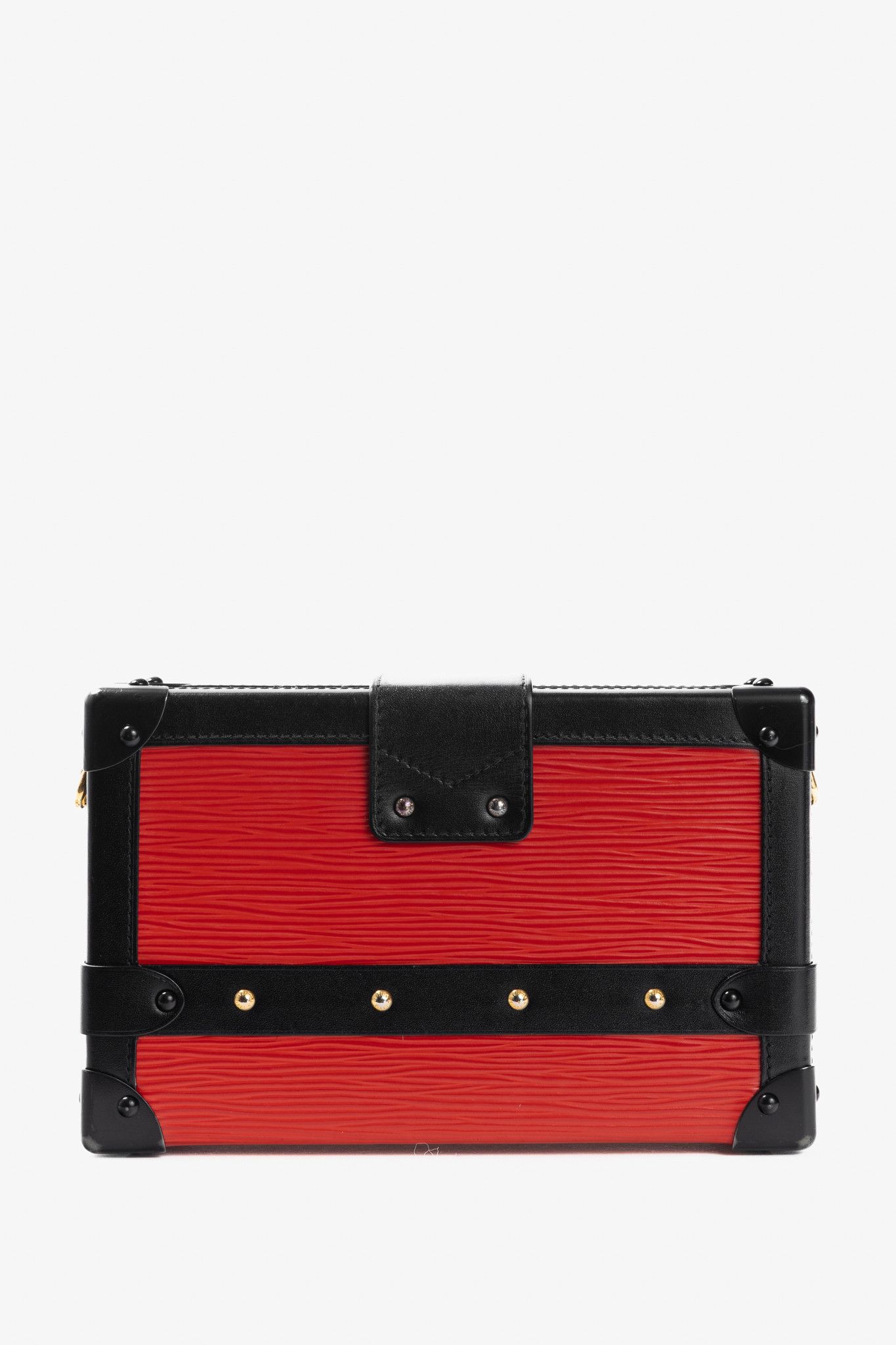 Louis Vuitton Louis Vuitton Petite Malle Rouge Epi Leather Trunk Crossbody Size ONE SIZE - 4 Thumbnail