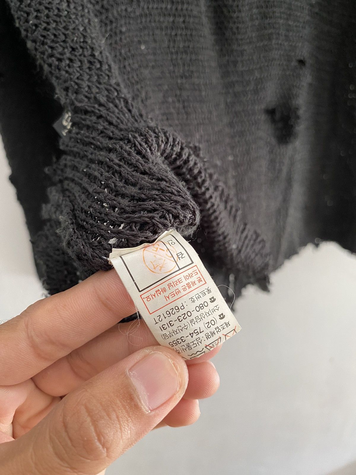 If Six Was Nine × Japanese Brand Opt japanese fishnet destroyed cut out cdg style Size US L / EU 52-54 / 3 - 10 Thumbnail