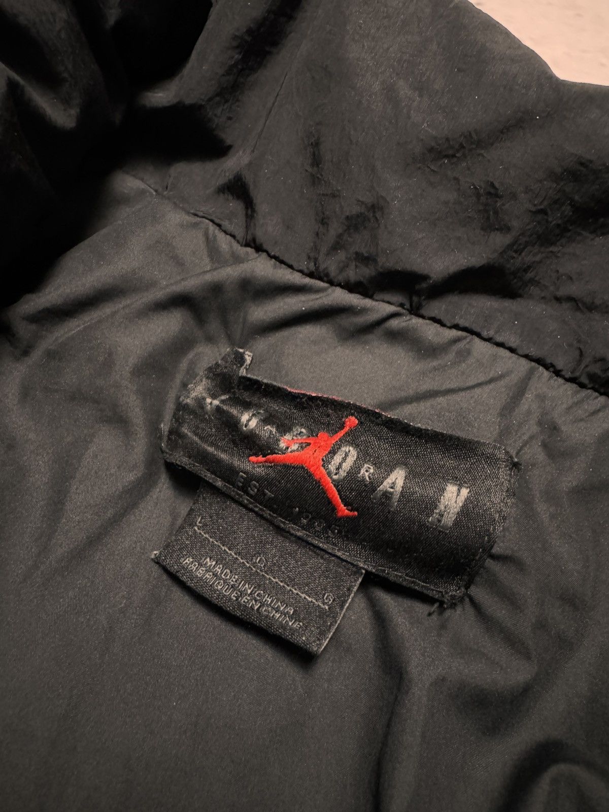 Nike × Nike ACG NIKE JORDAN PUFFER DOWN BASIC LOGO OVERSIZE NYLON JACKET Size US L / EU 52-54 / 3 - 5 Thumbnail