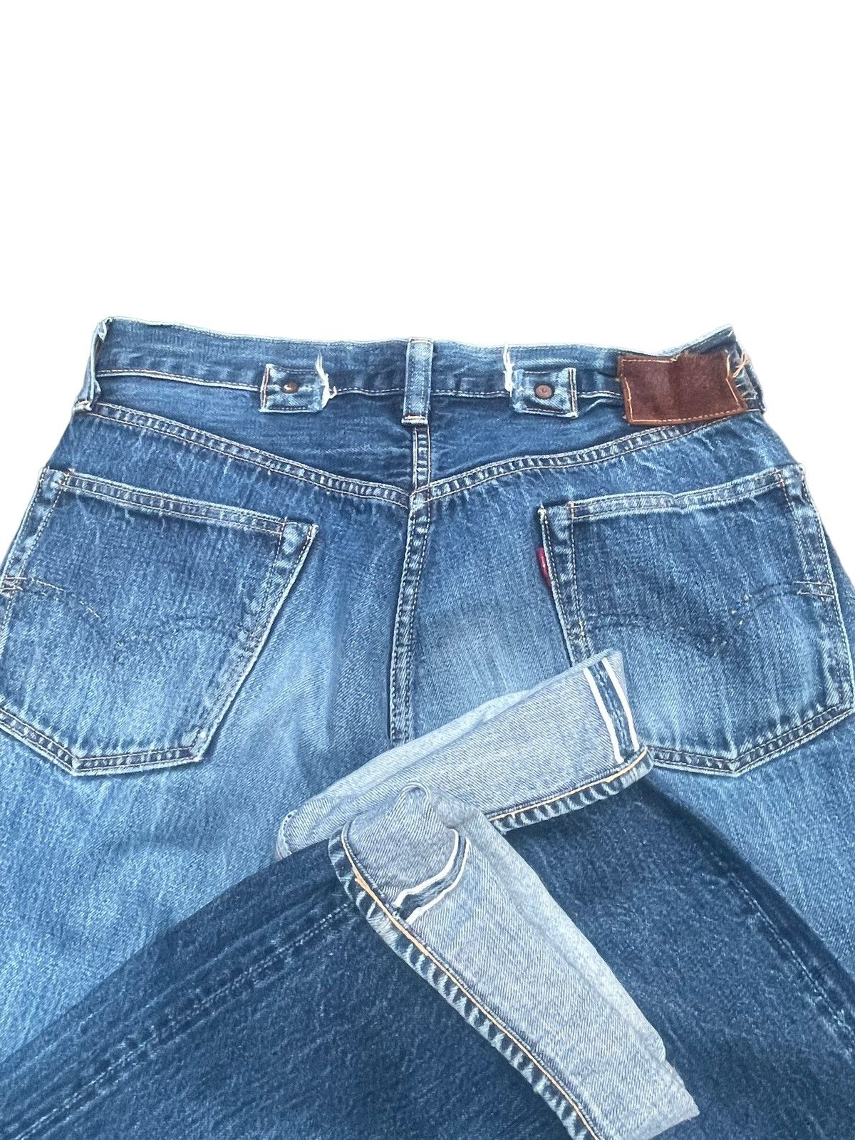 Levi's Vintage 2005 Levis 501 E 1937 Selvedge Denim Size US 31 - 15 Thumbnail