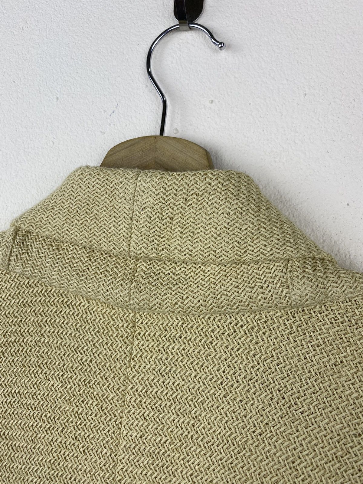 Issey Miyake 🔥RARE🔥 Plantation by ISSEY MIYAKE Woven Cardigan Size M / US 6-8 / IT 42-44 - 14 Thumbnail