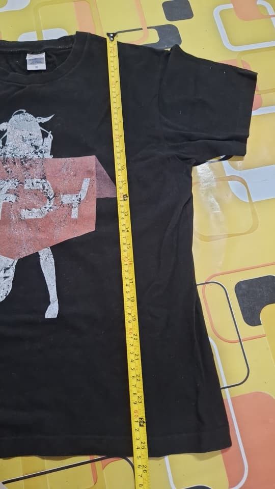 Vintage B29-03 VINTAGE ANIME LADY GIRL black shirt Size US L / EU 52-54 / 3 - 7 Thumbnail