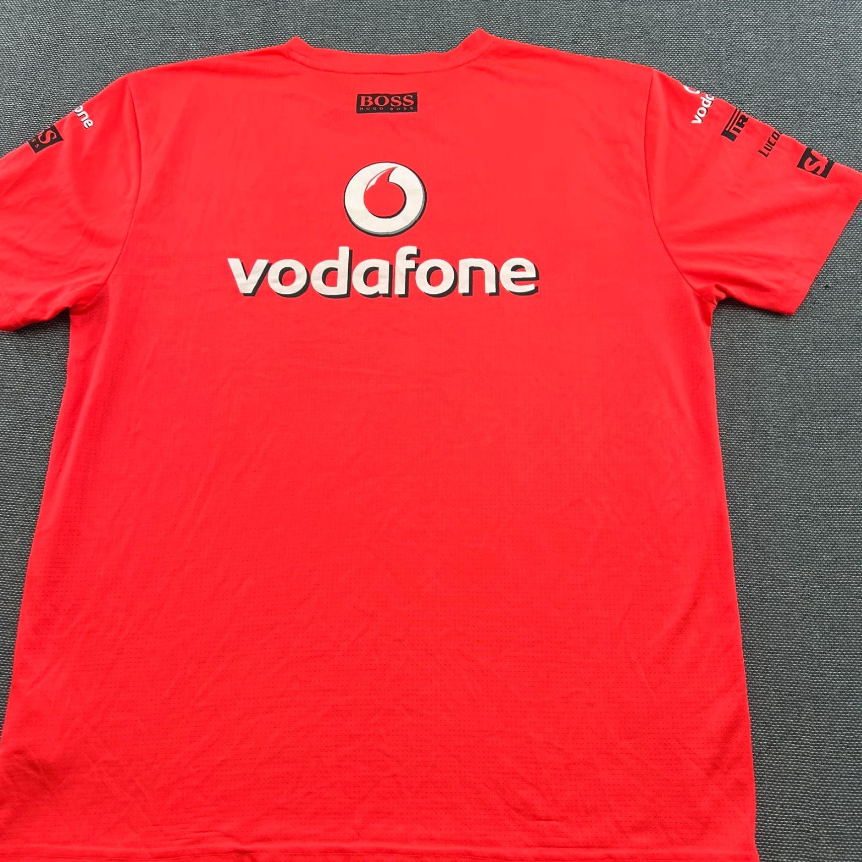 Vintage McLaren F1 Racing Team Vodafone Orange Mens Shirt XL Size US XL / EU 56 / 4 - 7 Thumbnail