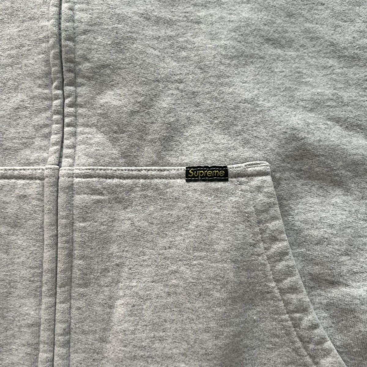 Supreme Supreme Work Zip Up Hooded Sweatshirt Grey XL Size US XL / EU 56 / 4 - 5 Thumbnail